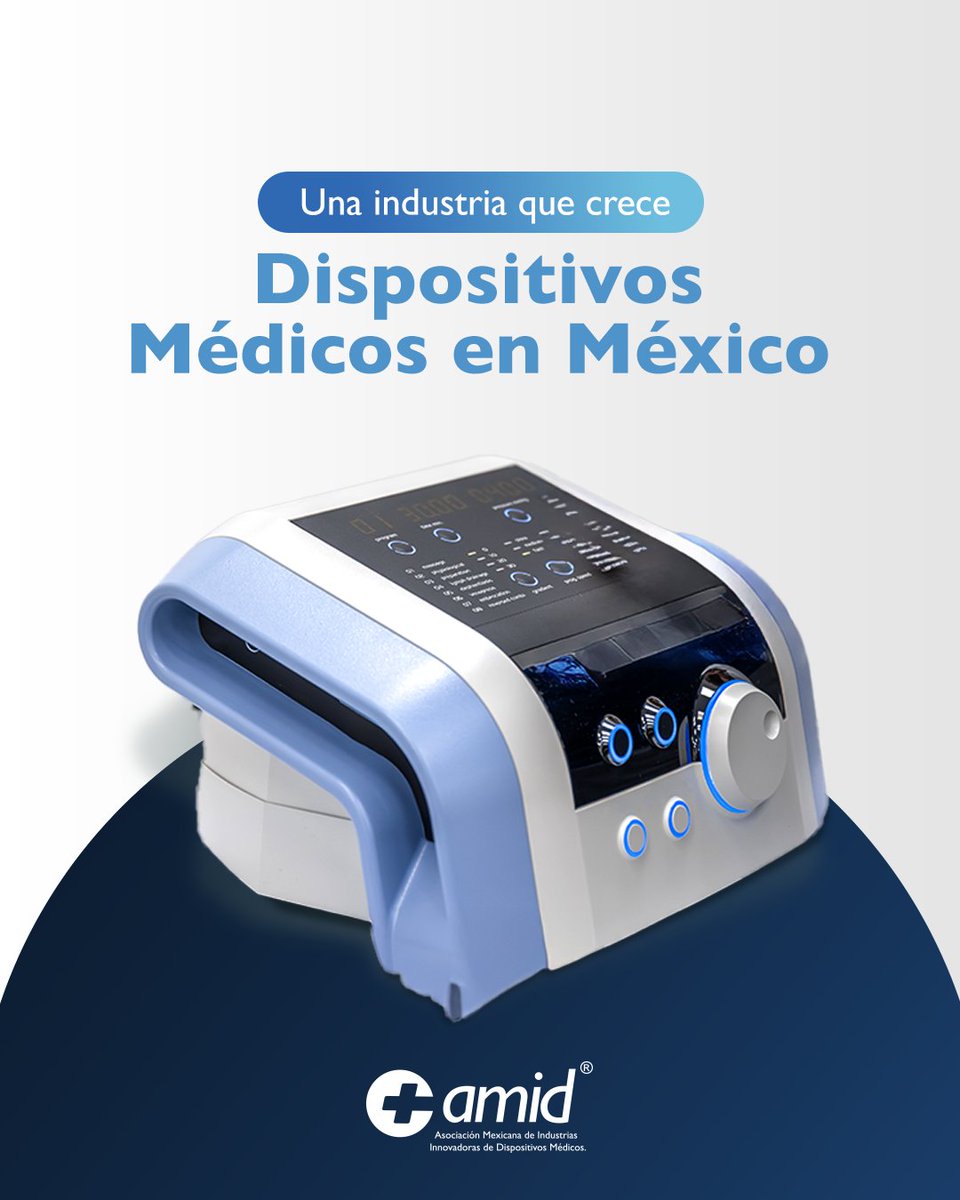 amidmx's tweet photo. El crecimiento del sector exige coordinación y visión de largo plazo. Desde AMID impulsamos condiciones para fortalecer la innovación, el talento y la competitividad de los dispositivos médicos en México. https://t.co/qfxZNYWLOh