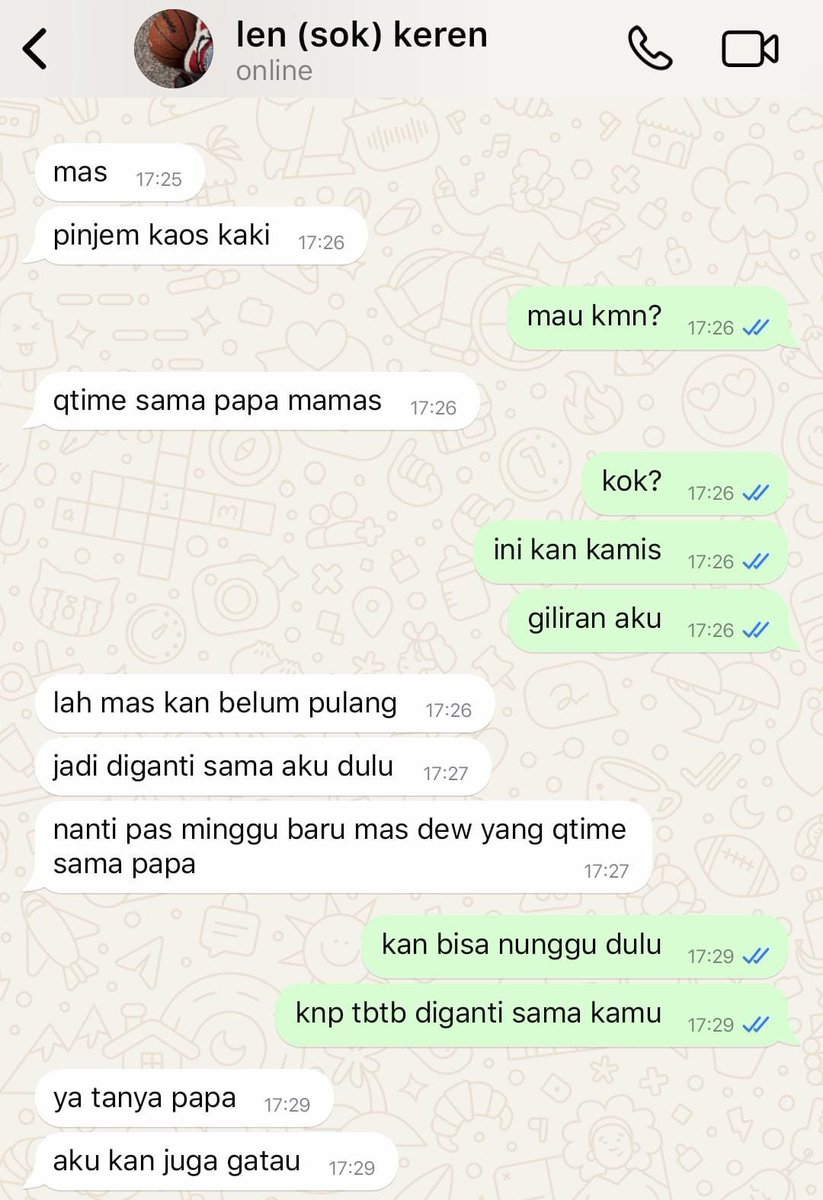 phatuhikaye's tweet photo. qtime terjadwal, senin abang, kamis mas dew, dan minggu adek—tapi kali ini ... https://t.co/DCMr9oxeNv