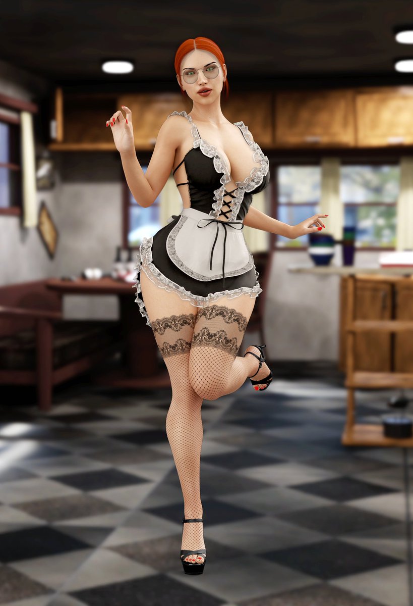 D_Workshop22's tweet photo. Erika - Maid
#FemaleForge #CharacterCreator #IndieGame https://t.co/NmEH6QHJLl
