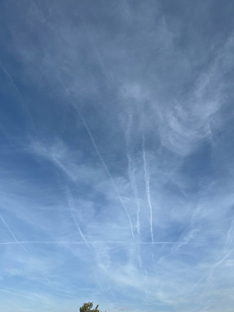 muellerlankow's tweet photo. #Frankfurt unter einer #Chemtrail-Glocke https://t.co/Fwmjoo16Nb