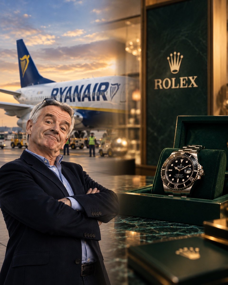 floriankoschat's tweet photo. Es gibt Unternehmen, bei denen der CEO untrennbar mit der Marke verbunden ist. Beispiel Ryanair und Michael O‘Leary.

Und es gibt Unternehmen, bei denen niemand den CEO kennt. Die Marke selbst steht im Mittelpunkt. Beispiel ROLEX.

Welche Strategie ist aus eurer Sicht sinnvoller? https://t.co/yNDXUquCLA
