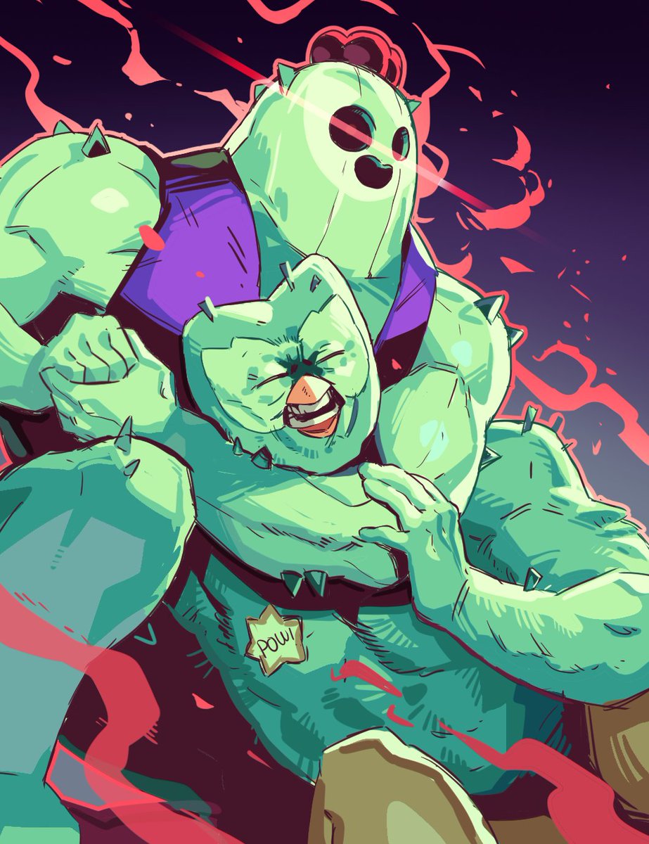 Gogisimping's tweet photo. 그림 재활훈련
#BrawlStarsSpike #Duolingo #BrawlStars https://t.co/scc31wDE0O