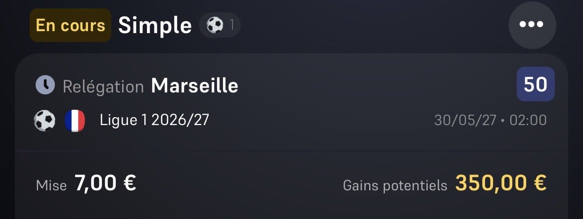 LaCrapuleProno's tweet photo. L’OM EN LIGUE 2 SI C’EST PAS CETTE SAISON C’EST JAMAIS😵‍💫 https://t.co/hGYjPW0BBf