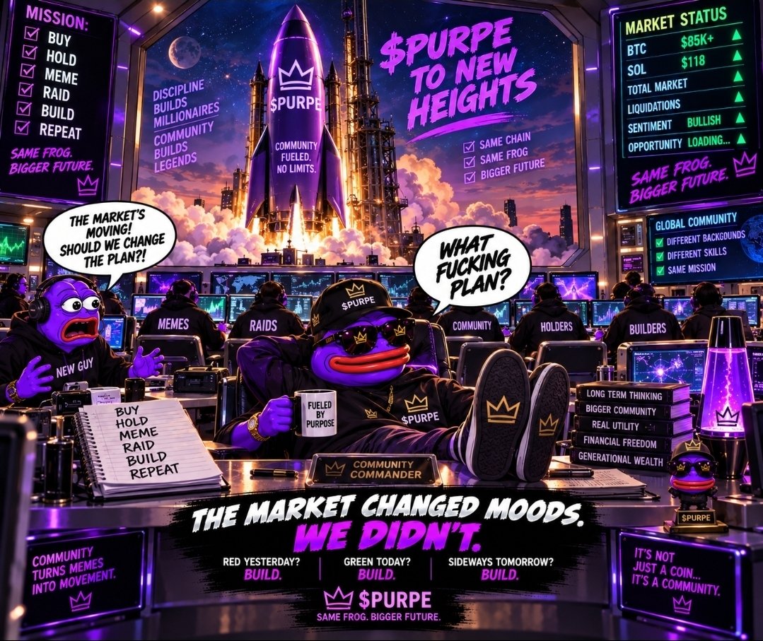 Purpe_Ell's tweet photo. @CryptoThro Always $PURPE @PURPLEPEPES0L 💜🐸🚀 https://t.co/vJcVmhj7SV