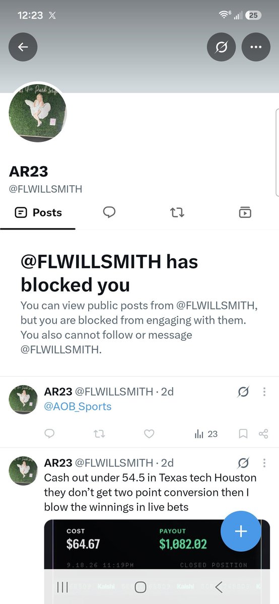 AOB_Sports's tweet photo. @DeanMantuano7 What kind of an idiot claims THEY were scammed, then block us?
We have a solid reputation &amp; not worried abt what some sfigato says behind the safety of a screen.  We welcome an open, public conversation of any dispute. https://t.co/9ONyZ7Vn0i