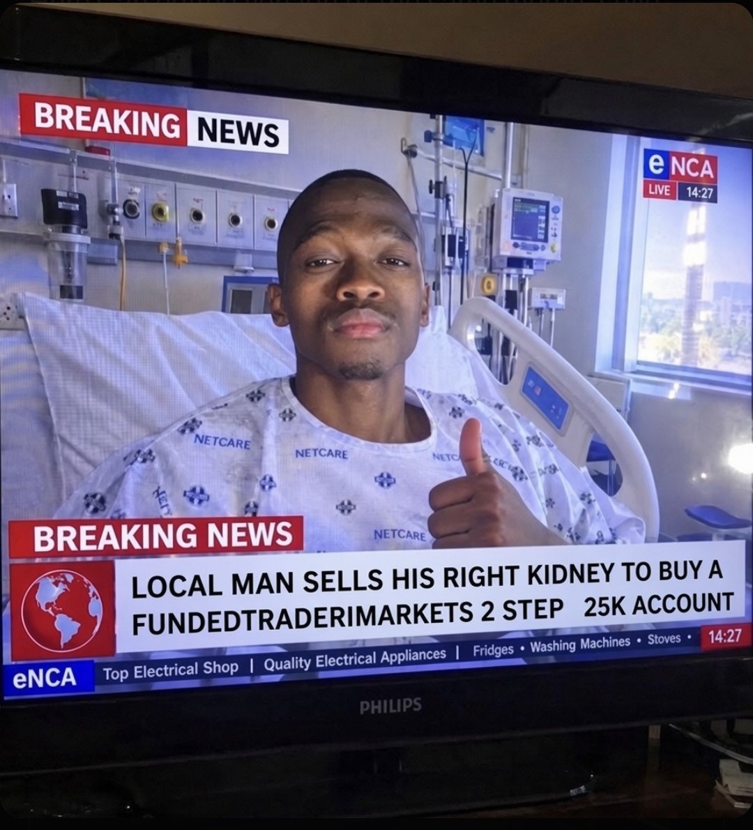 Goldtrader0012's tweet photo. @FTMarketslive When the funded account hits different and you start eyeing that spare kidney like 👀  “Aight… now it’s my turn 🤣😂”
@Ye_FTM 
@YeFTM https://t.co/e6uZroeWew