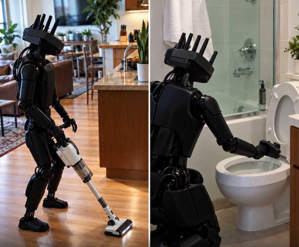 BLOGUEIROMEIA's tweet photo. TECNOLOGIA 🚨 SERÁ O FIM DAS FAXINEIRAS?
POR 30 DÓLARES A HORA,
ROBÔS HUMANOIDES FAZEM
FAXINAS EM CASAS NA
CALIFÓRNIA (EUA) https://t.co/YDWOSR6mxM
