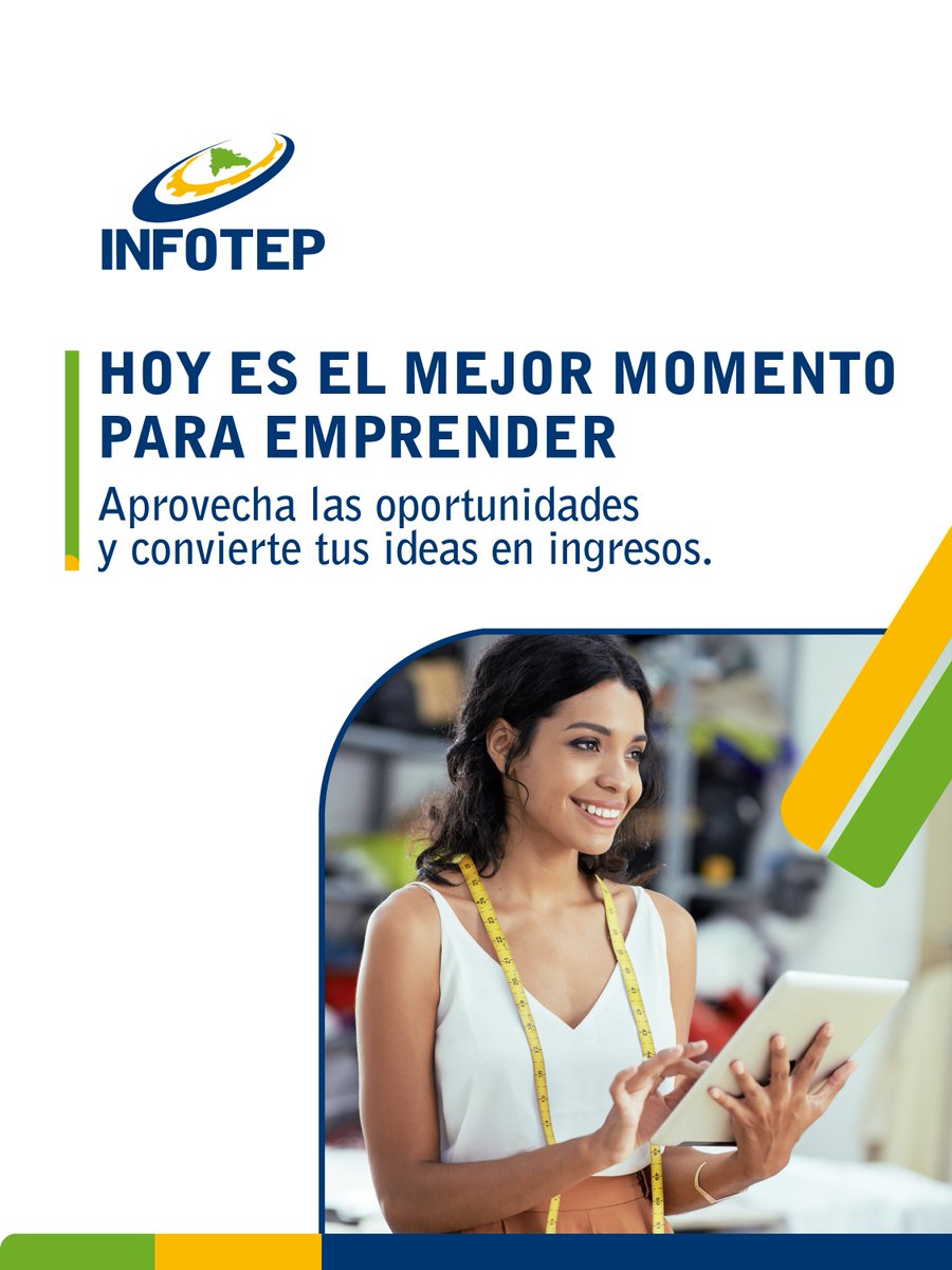 InfotepRD's tweet photo. ¿Sabías que contamos con un servicio de asesoría y acompañamiento de emprendedores?

¡Aprovecha esta oportunidad para cumplir tus sueños! 🤩

Regístrate en: https://t.co/G6Y7vqWzrn https://t.co/vRhwf81HIF