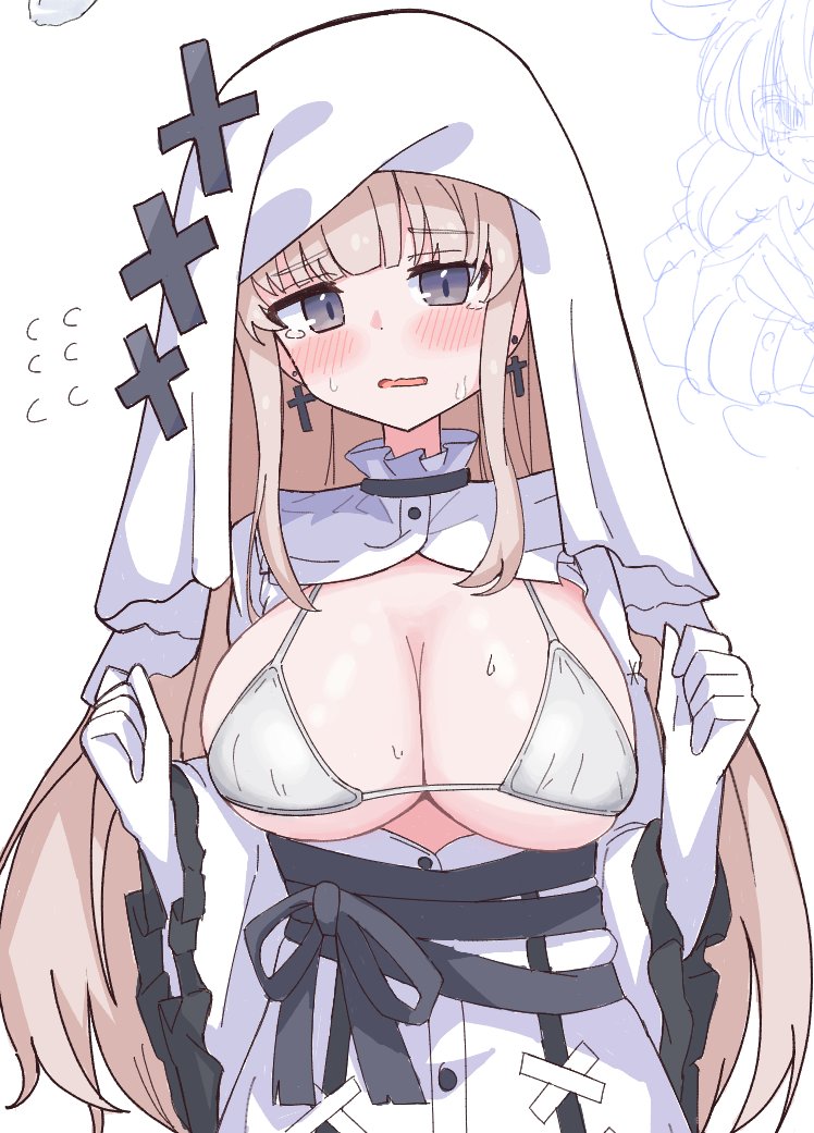 Iriko_301's tweet photo. うぅ…メルルちゃん、銀ビキニ着て…… https://t.co/XV8izS7c8c