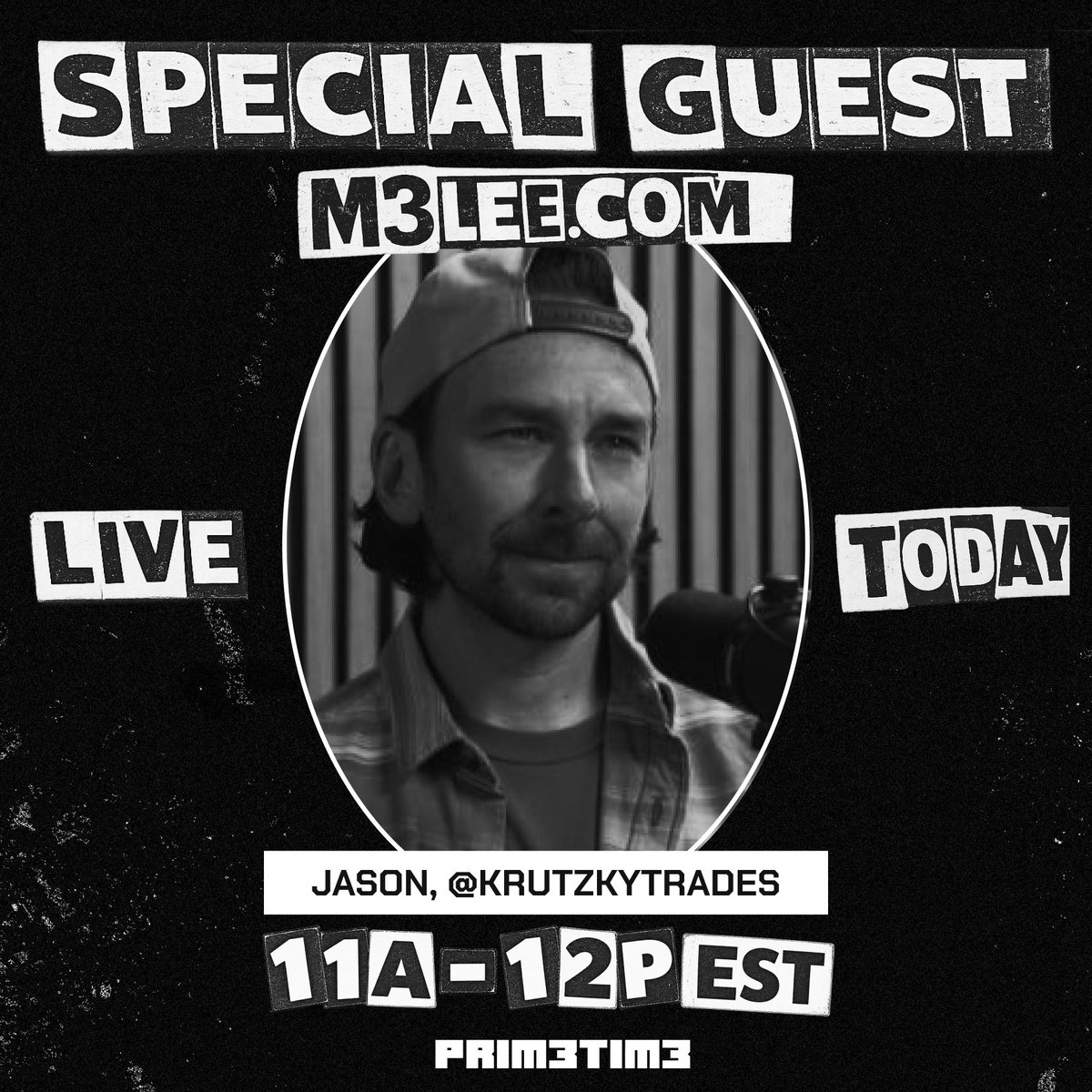 M3LEE_LIVE's tweet photo. Building community. Talking markets. Living in the trenches.

Jason, @krutzkytrades, joins PrimeTime to talk @fomo, community building, and the stories behind In The Trenches.

11 AM ET. https://t.co/46iIO8Xz3K