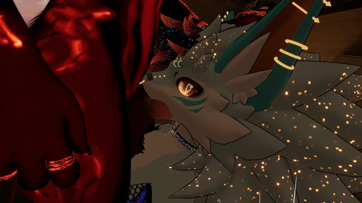 Tasminetiger's tweet photo. Sometimes you just gotta let the wolf use your maw~ (ft. @Ragnar_A_D ) https://t.co/vBmLeuFYlD