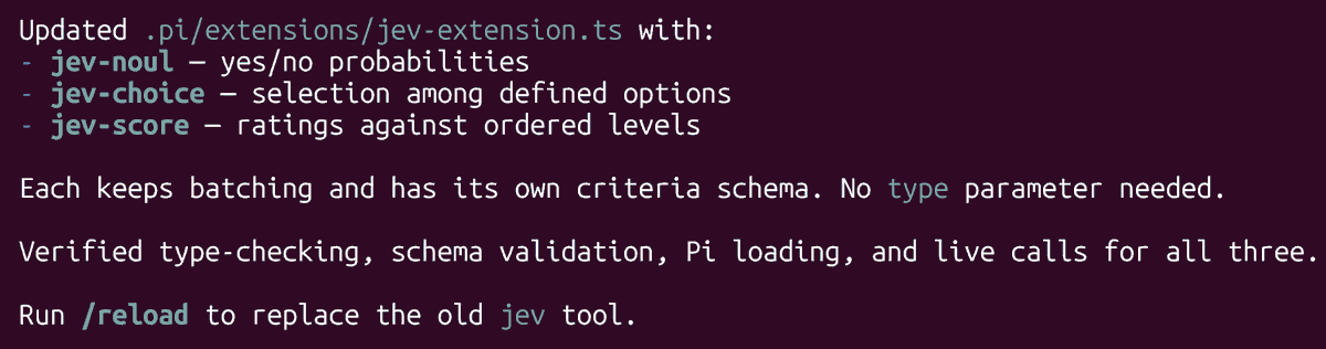 GooseBuilds's tweet photo. Anyone who has access to Jev should try it as a tool for your main agent, really cool so far https://t.co/YLd2OdlCJL