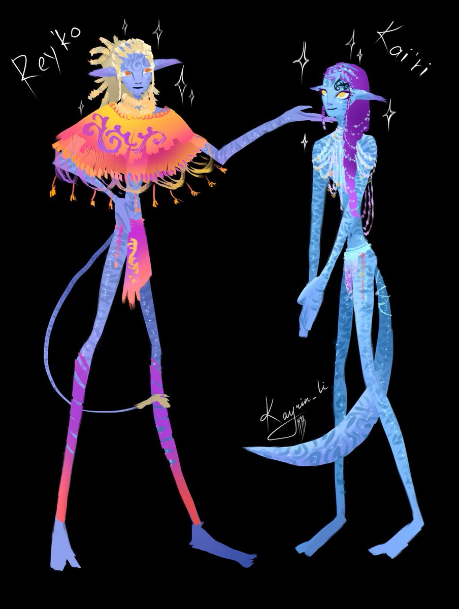 Kayrin_li's tweet photo. My bbs!!! 
#avatar #avataroc #art https://t.co/ZM8kSFUzt1
