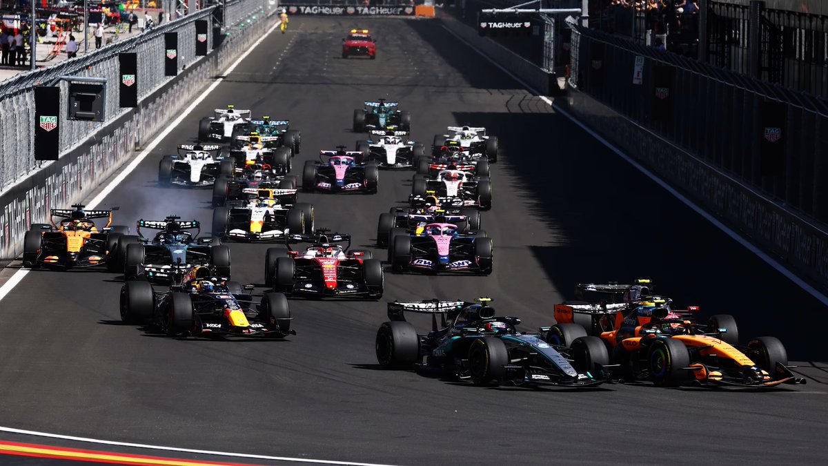 SoyMotor's tweet photo. 🚨OFICIAL: Las carreras de F1 serán MÁS CORTAS EN 2027

👉Tras los cambios en el caudal de combustible en los motores de 2027, queda aprobada lareducción de la distancia total de la carrera de 305 kilómetros a 290

👉Dependiendo de cada circuito, las carreras tendrán dos o tres vueltas menos, salvo Mónaco