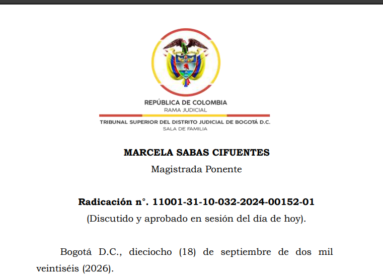 angelpaez's tweet photo. Tener Alzheimer no significa perder automáticamente el derecho a decidir.

El Tribunal Superior de Bogotá, Sala de Familia, en providencia del 18 de septiembre de 2026, rad. 11001-31-10-032-2024-00152-01, MP Marcela Sabas Cifuentes, reiteró un punto esencial de la Ley 1996 de 2019: un diagnóstico crónico, irreversible y progresivo no basta para adjudicar apoyos con representación.

La pregunta determinante no es simplemente qué enfermedad tiene la persona, sino si actualmente puede manifestar su voluntad y preferencias por algún medio.

En este caso, incluso frente a un informe de valoración que sugería una intervención más intensa, el Tribunal dio especial relevancia a la participación directa del titular en el proceso: comprendía por qué había sido citado, expresaba dónde quería vivir, quién quería que lo apoyara y explicaba sus propias decisiones económicas.

Y deja una idea especialmente importante: la autonomía también comprende la posibilidad de tomar decisiones que la familia considere equivocadas.

Los apoyos no pueden convertirse en una interdicción con otro nombre.

Link: https://t.co/5AJWP0nXLR