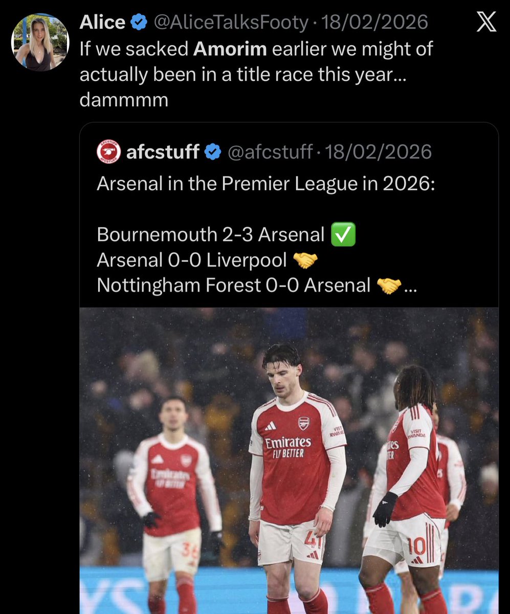 JamesTactics's tweet photo. 4 months ago this squad was good enough for a:

✅ Title charge with Carrick because only Pep at City could stop him
✅ For a title charge if Amorim was sacked sooner

Now you need all these new players. 

What happened? Squad not good enough anymore? https://t.co/sD9C4WQpjD