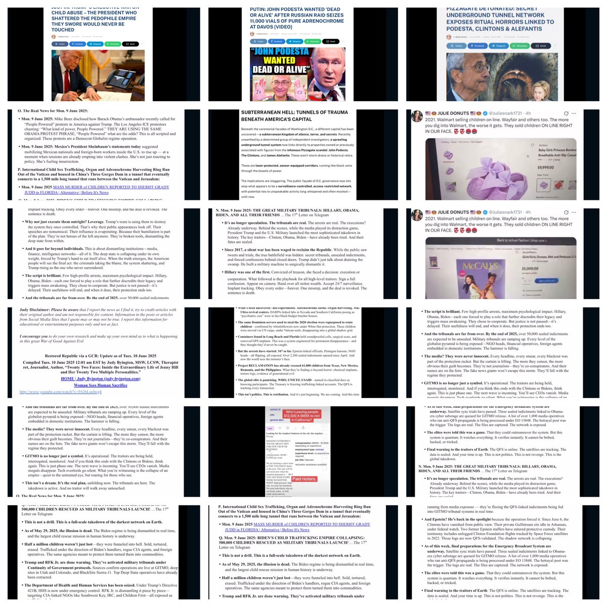 Cali_Eclipse17's tweet photo. Angry Patriot's MEMES OR VIDEOS
#CompilationGridArt
#TheWeThePeopleNewsShow_Rumble @wtpnews76 @JudyByingtonn @judybyington_ #CoMixBook
#June2025 https://t.co/IdvBeXriiq