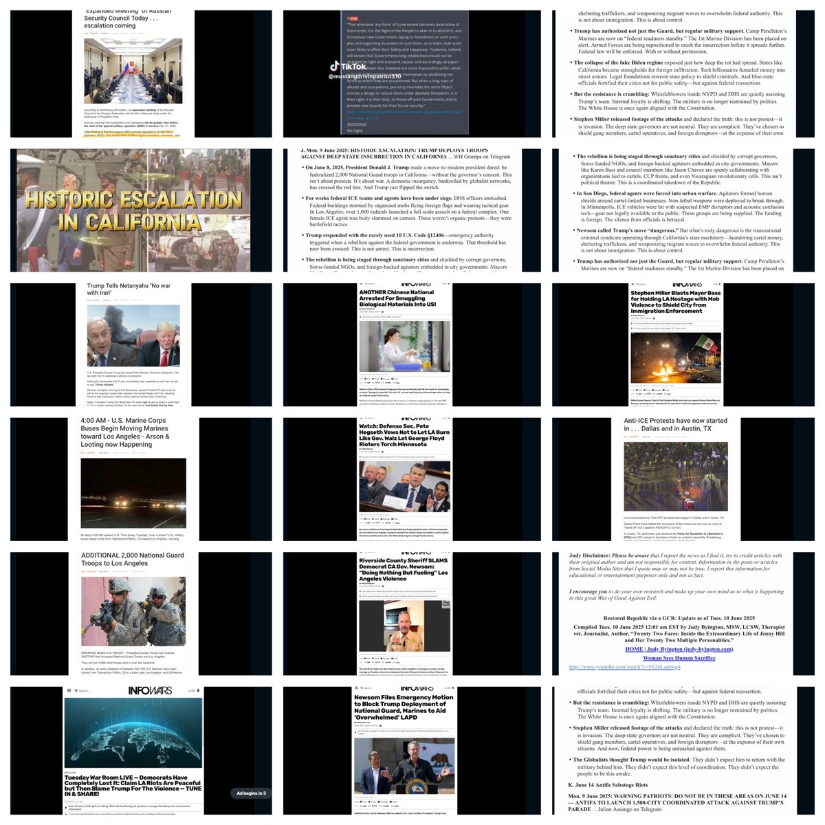 Cali_Eclipse17's tweet photo. Angry Patriot's MEMES OR VIDEOS
#CompilationGridArt
#TheWeThePeopleNewsShow_Rumble @wtpnews76 @JudyByingtonn @judybyington_ #CoMixBook
#June2025 https://t.co/IdvBeXriiq