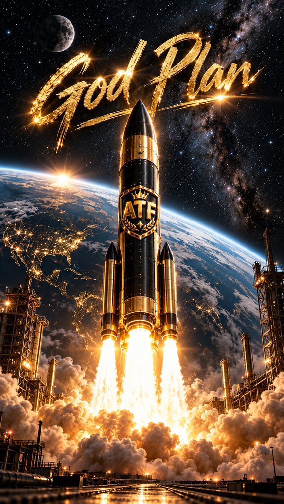 TheChainDesk's tweet photo. Are you ready for the GOD PLAN?

Shortly after ATF is listed on Toobit, a significant amount of tokens will be permanently burned. 🔥

Then, the GOD PLAN begins— and our journey to conquer the world starts. 🌍

Thank you for your attention.
 Mr. Alpha 👁️. https://t.co/ocawhOPQ00