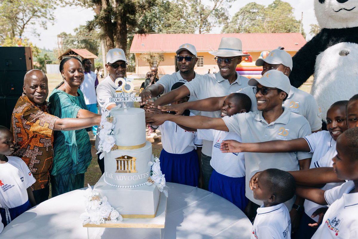 karugire's tweet photo. Yesterday, we (K&amp;K Advocates) celebrated our 25th anniversary with the precious children of UWESO Masuliita Children's Village. We handed over a refurbished dining and kitchen with eco-stoves that bring a 90% reduction in energy cost. 1/2 https://t.co/PVI4ZWy18Y