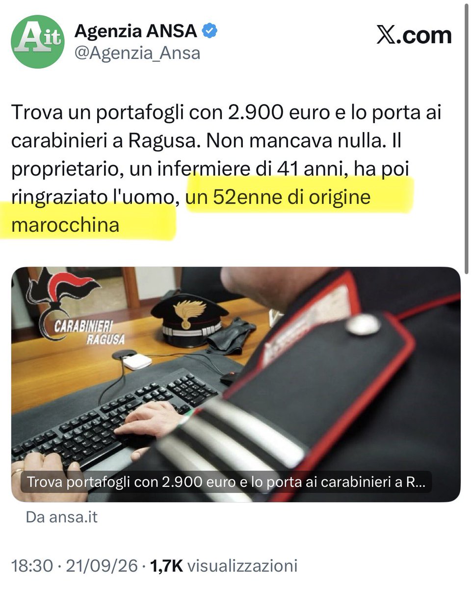 fratotolo2's tweet photo. In alcuni casi, la nazionalità non cade dalla tastiera. https://t.co/uKHr5l1ahH