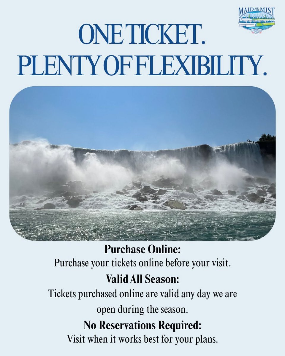 maidofthemist's tweet photo. Purchase your tickets and plan your visit today: https://t.co/fF1MBxvLs5 https://t.co/4qw9NgOyC8