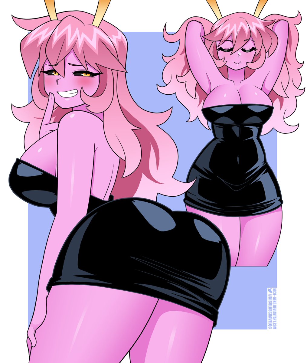 NicolasGravelQC's tweet photo. 🖤 One day I'll get over how great Mina looks in a black dress 🩷 #MinaAshido #MHA #Timeskip https://t.co/IgHqq7R6AZ