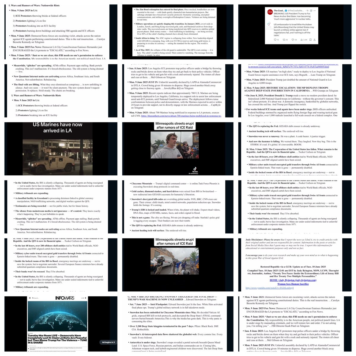 Cali_Eclipse17's tweet photo. Angry Patriot's MEMES OR VIDEOS
#CompilationGridArt
#TheWeThePeopleNewsShow_Rumble @wtpnews76 @JudyByingtonn @judybyington_ #CoMixBook
#June2025 @nickshirleyy @TheCradleMedia https://t.co/1VLE8lAYCb