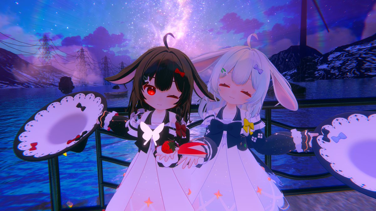 Inazuma_rove's tweet photo. 涼色さんのスノゥちゃん、めちゃくちゃかわいい〜！
お友達と一緒にたくさん写真を撮ってきました〜！📸✨
#Snow3D https://t.co/WOkg5k8OAi
