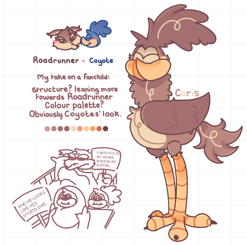 L0cal_C0conut's tweet photo. take my fanchild slop or whatever #coyoteavsacme #coyotevsacne #wileroad #wileecoyote #coyote #roadrunner #fanart https://t.co/SYShG1bL6C