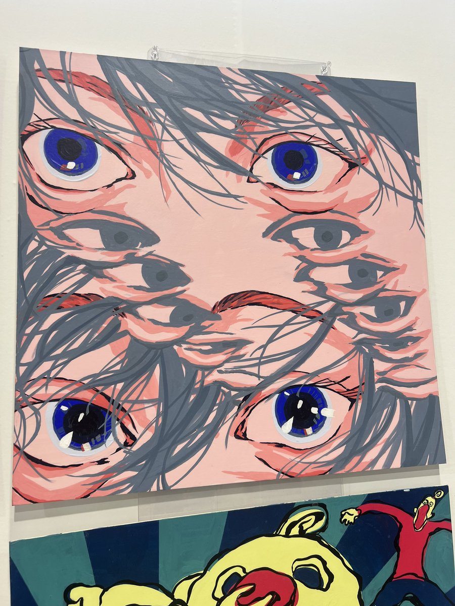 iwaE0g's tweet photo. 今更なんですが多摩美の2026年度過去問で参考作品に載ってます https://t.co/KD8NOtS6s0
