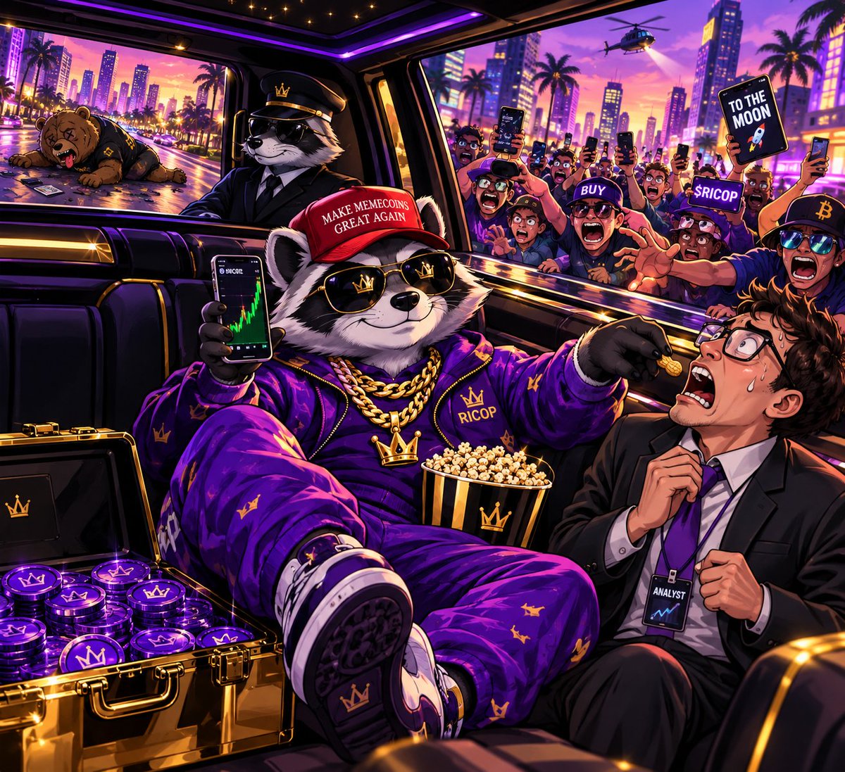 furicryptss's tweet photo. RICOP didn’t come to watch the bull run.
RICOP came to make the bull run watch HIM. 

@ricoptheraccoon $RICOP https://t.co/vRzJhuqmxm