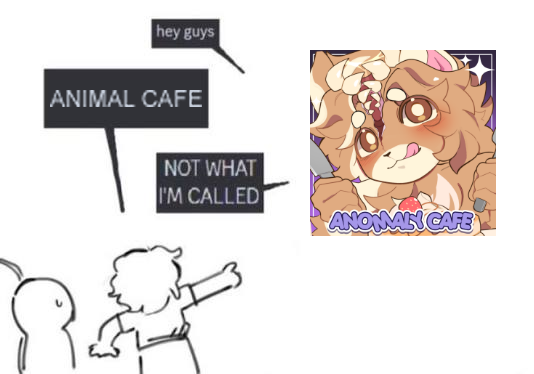 kallmekarmak_'s tweet photo. Random shitpost i made lol
#anomalycafe https://t.co/A6AvLEW9Wy