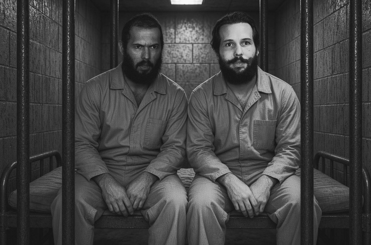 neoupdateshq's tweet photo. They came home as American citizens. America put them in a cage with no trial, no conviction, and no release date. 
65 days. Denied bail. Cockroaches. No AC. 

The world will not forget this. 💔
Free Andrew. Free Tristan. https://t.co/gQsIttBDOo