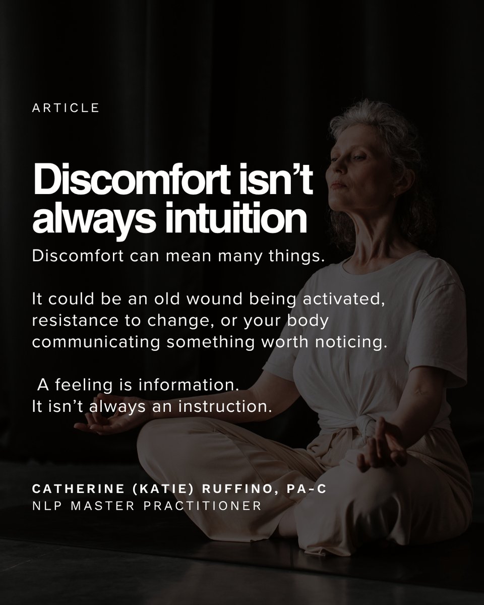 addisonthoxvtx's tweet photo. Save this for when you can’t tell whether it’s intuition or anxiety speaking. We often assume intuition feels calm and anxiety feels loud—but what happens when they show up together? Catherine explores why discernment is more complex than https://t.co/svNekbZd4o