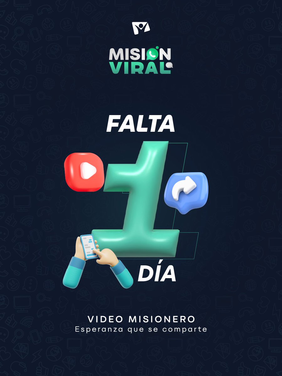 ntchile's tweet photo. 🔥 ¡Mañana es #MisiónViral !

Llegó el momento de unirnos para compartir un mensaje de fe, compañía y salvación.

📲 Mañana mira el cortometraje, compártelo y ayuda a que la esperanza llegue a todos los rincones de Chile. 💙

▶️ https://t.co/0pcEhJ0ReE 

#EsperanzaQueSeComparte https://t.co/3A2UlPatwq