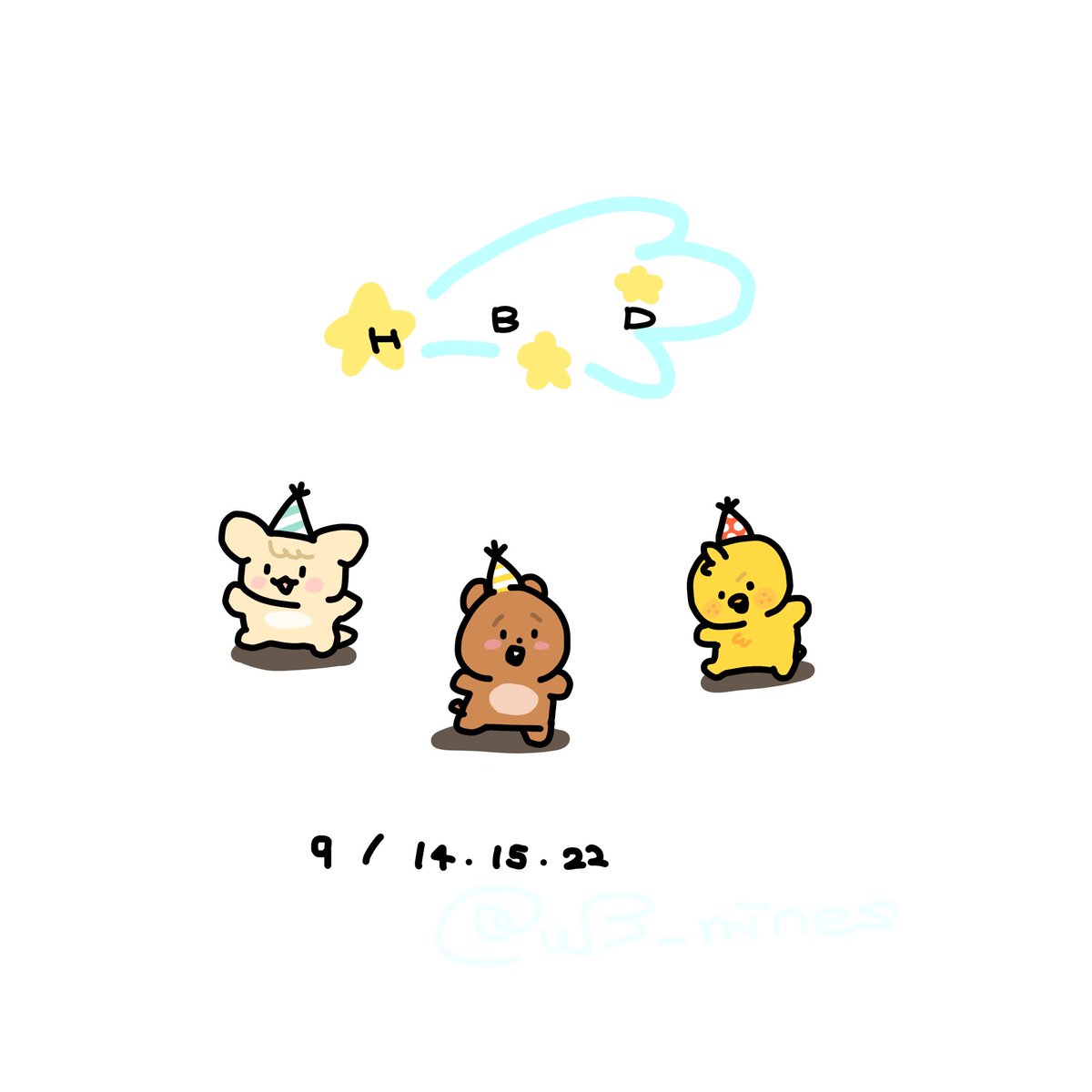 wB_mines's tweet photo. はぴば！9月生まれの星たち！！ https://t.co/yFkByBTNYn