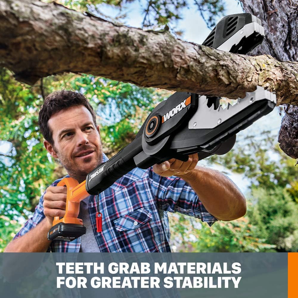 FatKidDeals's tweet photo. Steal! WORX Cordless Chainsaw 20V JawSaw for $86.71 with coupon, retail $189.99! https://t.co/kXQisAUBsJ https://t.co/I1UETBUF3i