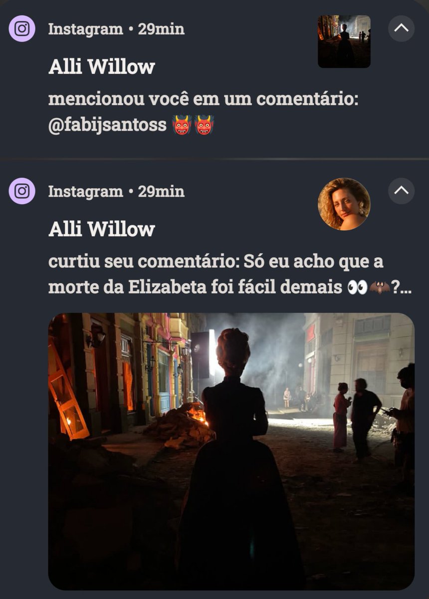 fabijsantoss's tweet photo. Pois é 👀🦇

@portalVSangue
@acervovsangue 
RENOVA VERMELHO SANGUE @globoplay #VemT3VermelhoSangue
#VermelhoSangue
#AlliWillow https://t.co/FSYpITcz3X