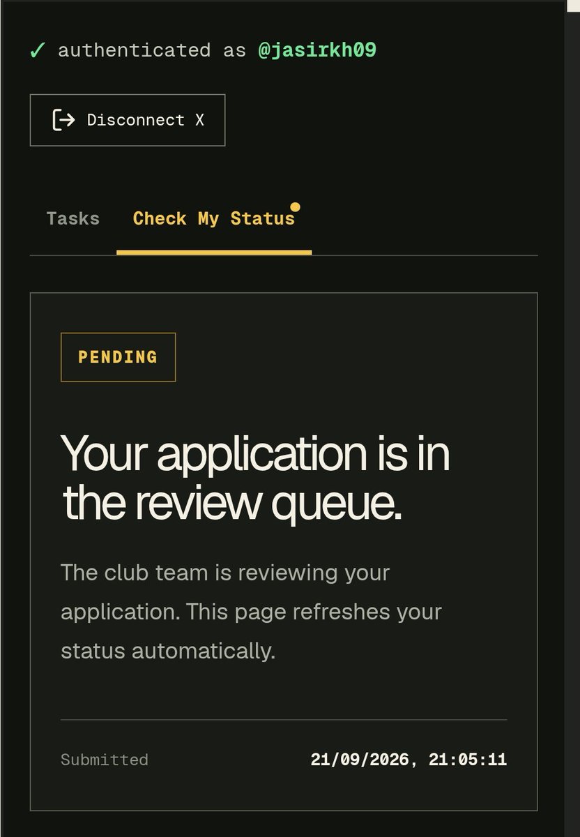 jasirkh09's tweet photo. Applied for #Zcashclub 
Hopefully I get a spot @Zcashclub
Big opportunity 🔥 
Good luck everyone https://t.co/yG8bW6E6G8