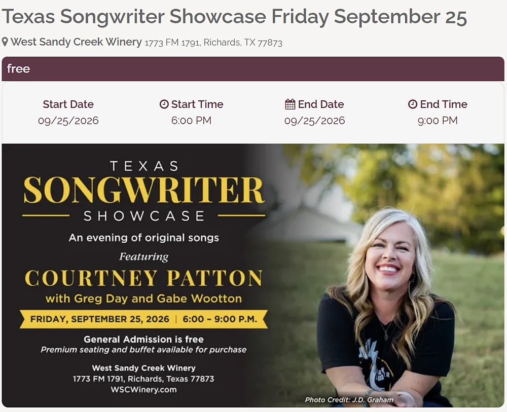 TXWineLover's tweet photo. Spend Friday night with three Texas songwriters at @WSCWinery ! On September 25, the winery is staying open late for its Texas Songwriter Showcase. Find member events like these on the Texas Wine Lover website Guide &amp; mobile app!
https://t.co/xGeDbIoQFC
https://t.co/iXD3LA8kln. https://t.co/veeBLYGdKW