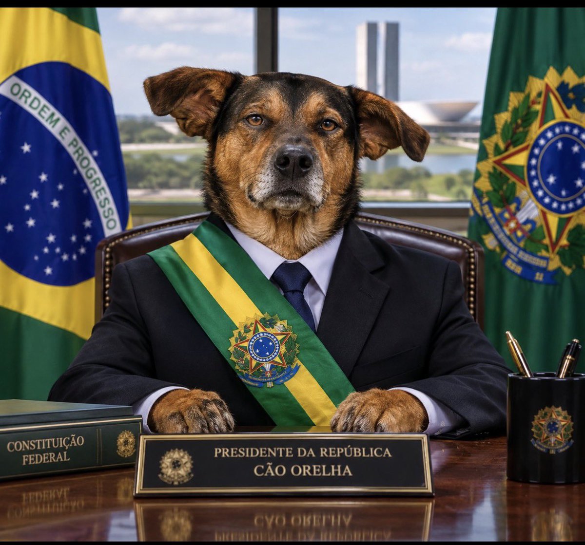 cosmooman's tweet photo. @iuniere Acabou a sexta república https://t.co/sQFB6e0GTi