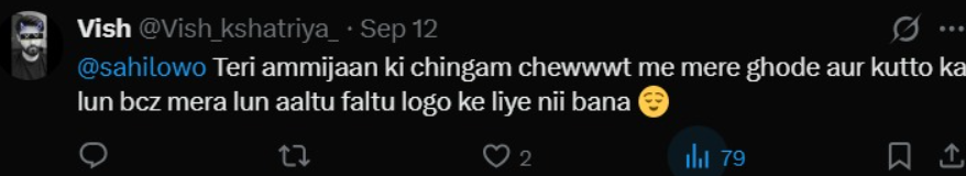 unfav_abhishek3's tweet photo. I am not defending her, but tu chup reh gadhe https://t.co/sgqK32if45