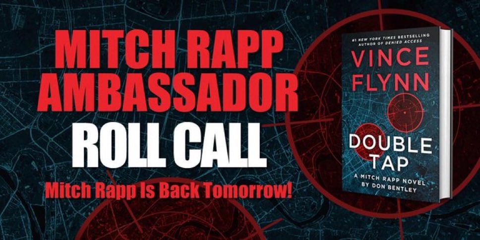 TripDJD's tweet photo. #MitchRappIsBack #DoubleTap. Been a fan of the Mitch Rapp series for a long time! @bentleydonb takes us back to a younger Mitch Rapp. As I’ve come to expect, plenty of non-stop action. Bentley continues to carry the legacy of Vince Flynn admirably. Don’t miss this one!! https://t.co/fQoivQQerb