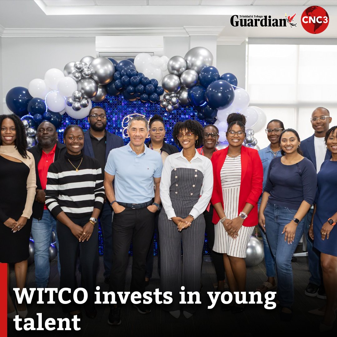 GuardianTT's tweet photo. West Indian Tobacco Company (WITCO) has reaffirmed its commitment to developing young professionals through its 2026 A.I.M. (Accelerate, Innovate, Motivate) Internship Programme.

For more: https://t.co/YhG6avtBPe https://t.co/bhzMLbFHBe
