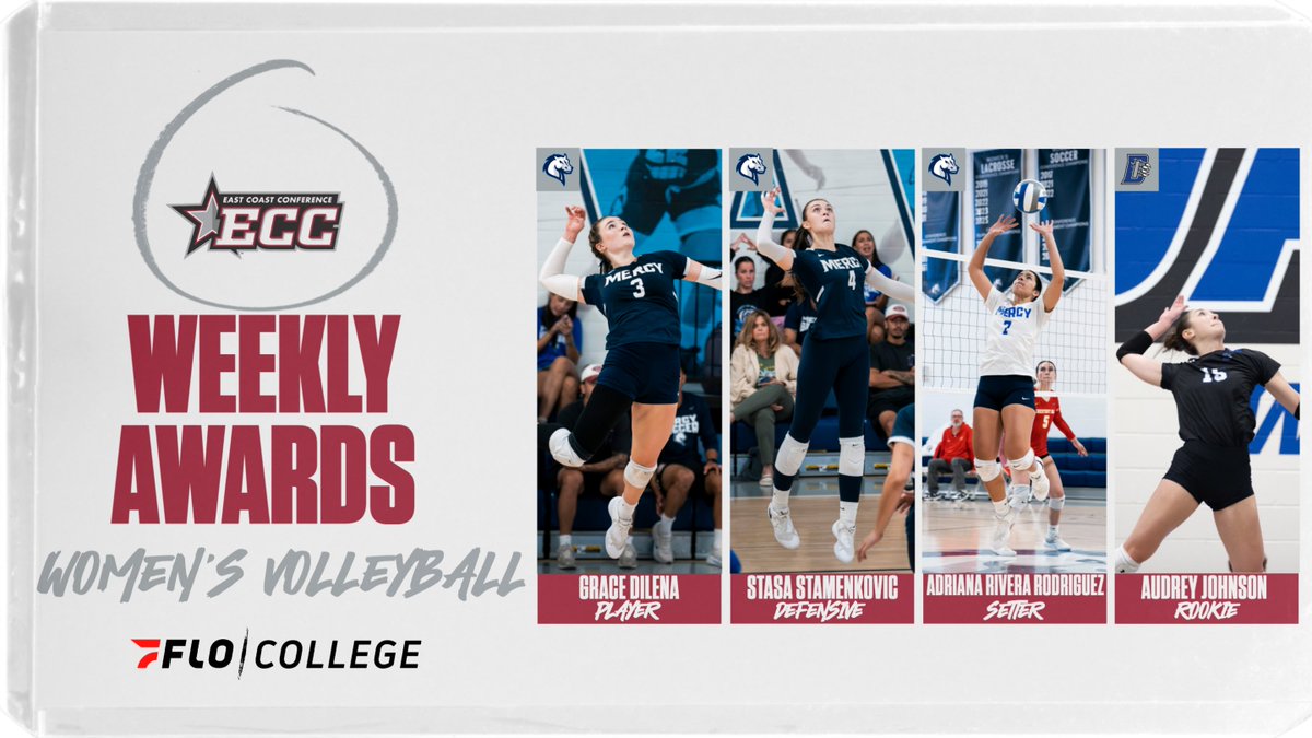 ECCSports's tweet photo. ECC Women’s Volleyball Weekly Report – September 21

🔗 https://t.co/JVZHgyyXWq https://t.co/AFuGIImoMF