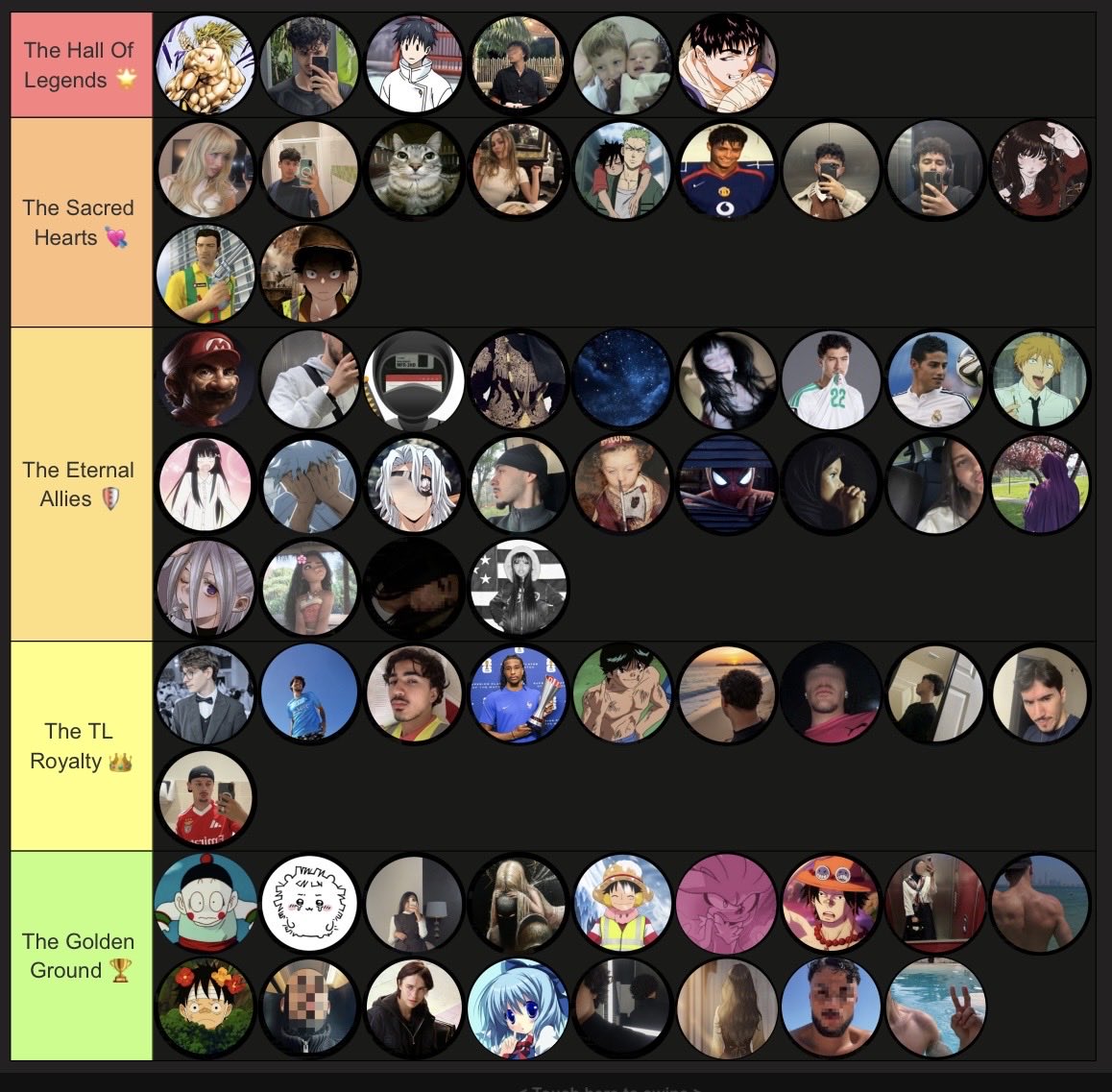 adee5eel's tweet photo. Voici ma tierlist des meilleurs mutus de l’univers. 🫶🏻 Sachez que je vous aime tous profondément, même ceux qui ne sont pas sur cette liste.Elle est surtout une manière de remercier ceux qui, d’une façon ou d’une autre, ont rendu mes journées plus belles, m’ont soutenu, fait rire https://t.co/m0PaqrHEaM