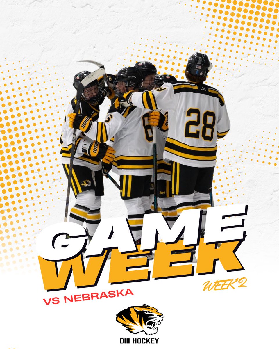 mizzoud3hockey's tweet photo. Back in the ShowMe state for week 2
Home vs Nebraska
π
Friday Sep 25 | 7:30 PM
π
Saturday Sep 26 | 7:00 PM
πWashington Park Ice Arena
#MizzouHockey #ACHA #ShowMeYourStripes https://t.co/IPXoSOE5RF