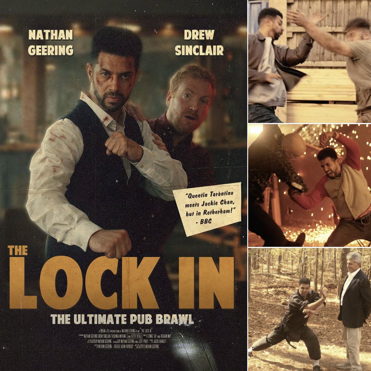 CityOnFireNews's tweet photo. Indie cinema’s Newest Kung Fu star? Watch the Trailer for ‘The Lock In’ starring Nathan Geering and Keith Vitali
Trailer: https://t.co/zd4mCW316c
#nathangeering #KeithVitali #theLOCKin #kungfumovies #martialartsfilm #martialartsmovies #asianaction
Visit City on Fire (https://t.co/6R8bQ6lGK9) for Asian and martial arts film news, reviews and 4K Ultra HD and Blu-ray releases. #CityOnFire
Visit The Goodie Emporium (https://t.co/YcKzdiDqmY) if you're on the hunt for import 4K Ultra HD and Blu-ray movies. #goodieemporium