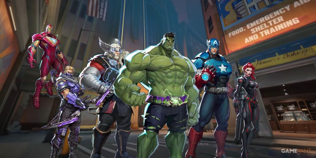 feroluvss's tweet photo. The avengers are lowkey done dirty in marvel rivals. https://t.co/uett79cczR